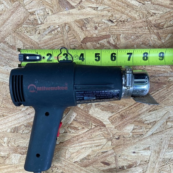 Milwaukee Electric Heat Gun-WORKS!-Construction Tools-Contractor-Builder-Toolbox - Picture 6 of 6
